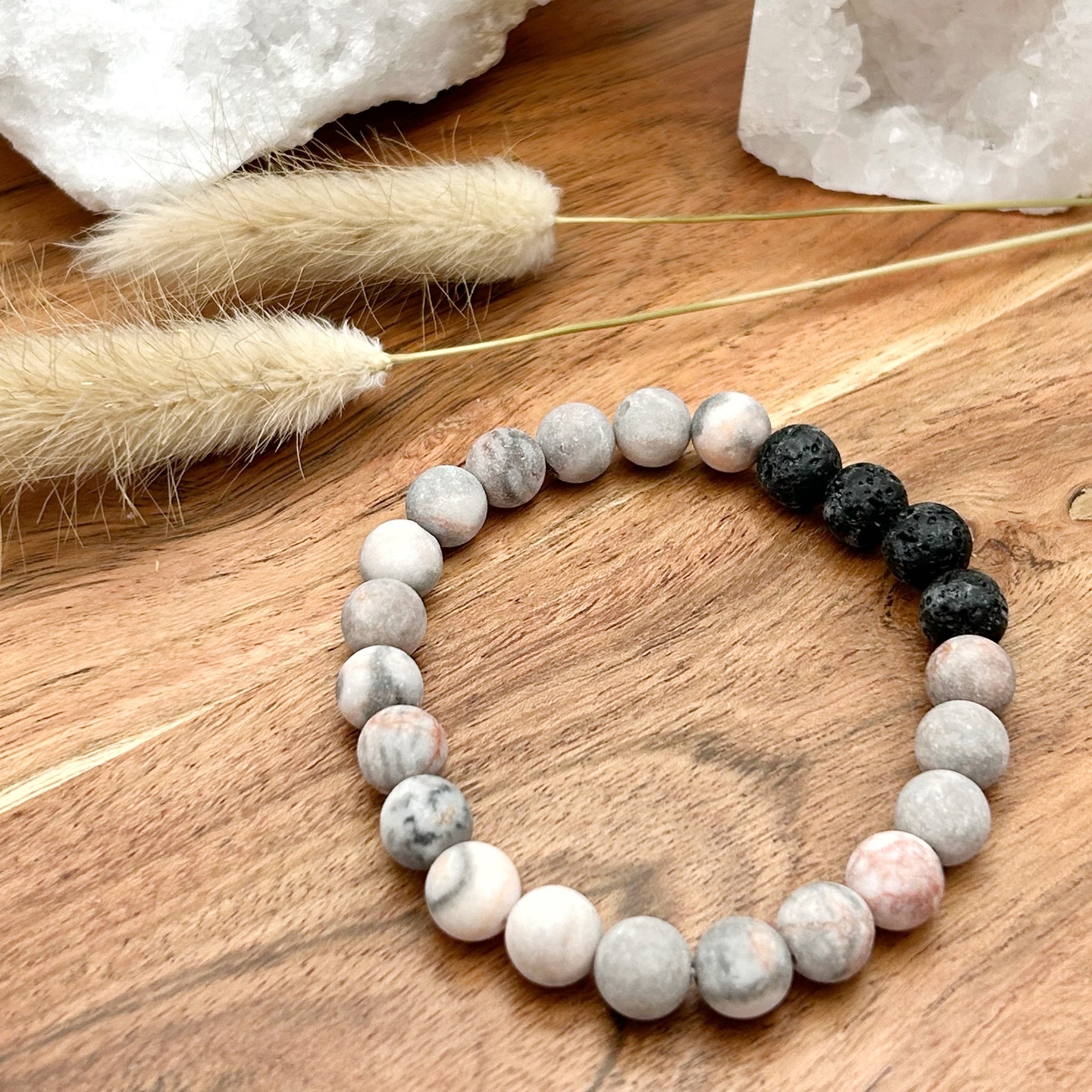 Diffuser bracelet lava on sale beads