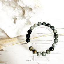 Load image into Gallery viewer, 10mm Eagle Eye Diffuser Bracelet  GROWTH - BALANCE - OPTIMISM